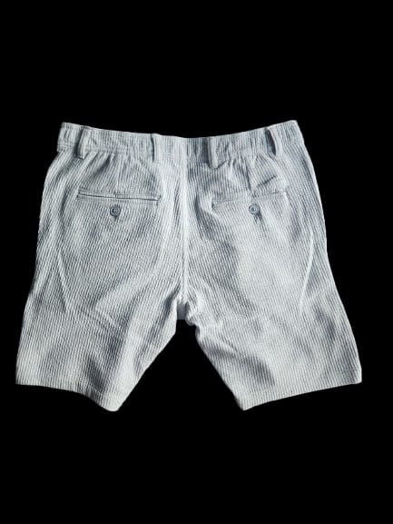 Bermuda Listra cós elástico lateral